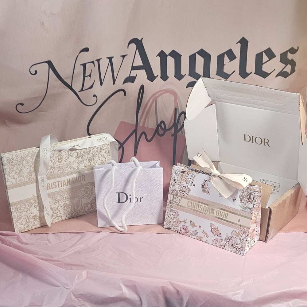Dior X3 Gift Bags💫 Special Edition Box Set 💫 Holiday Bag💫 Small Jewelry Bag